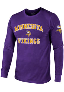 Minnesota Vikings Purple Heart and Soul Long Sleeve Fashion T Shirt