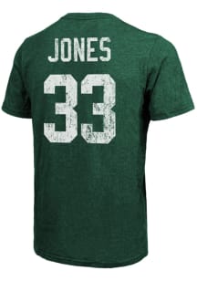 Aaron Jones Green Bay Packers Green Name Number Short Sleeve Fashion Player T Shirt