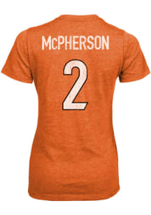 Evan McPherson Cincinnati Bengals Womens Orange Secondary Player T-Shirt