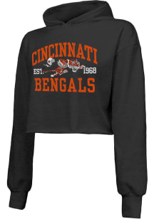 Cincinnati Bengals Womens Black Everlasting Hooded Sweatshirt