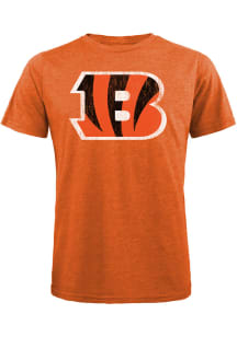 Cincinnati Bengals Orange Primary Short Sleeve Fashion T Shirt