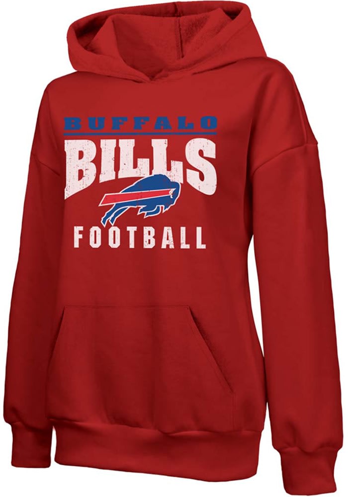 Buffalo Bills Womens Red Empire Hoodie 18243494