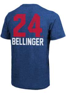 Cody Bellinger Chicago Cubs Blue Alt Short Sleeve Fashion Player T Shirt