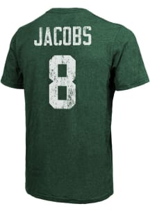 Josh Jacobs Green Bay Packers Green Name Number Short Sleeve Fashion Player T Shirt