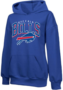 Buffalo Bills Womens Blue Empire Hooded Sweatshirt