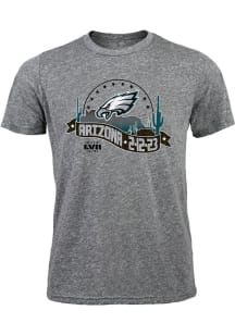Philadelphia Eagles Grey HOLLYWOOD Short Sleeve Fashion T Shirt