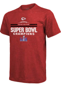 Kansas City Chiefs Red Super Bowl LVIII Champions Short Sleeve Fashion T Shirt