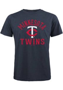 Minnesota Twins Navy Blue Field Goal Sans Short Sleeve Fashion T Shirt