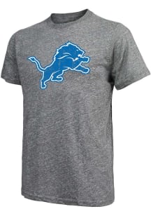 Amon-Ra St. Brown Detroit Lions Grey Tri-blend Short Sleeve Fashion Player T Shirt