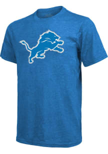 Amon-Ra St. Brown Detroit Lions Blue Home Short Sleeve Fashion Player T Shirt