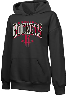 Houston Rockets Womens Black Empire Hooded Sweatshirt