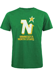 Minnesota North Stars Kelly Green Primary Logo Short Sleeve Fashion T Shirt