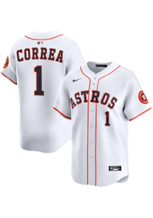 Carlos Correa Nike Houston Astros Mens White Home Limited Baseball Jersey