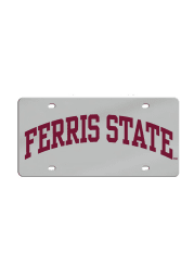 Ferris State Bulldogs Arched Car Accessory License Plate