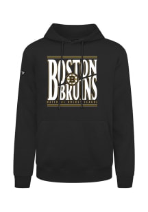 Levelwear Boston Bruins Mens Black Podium Powerhouse Long Sleeve Hoodie