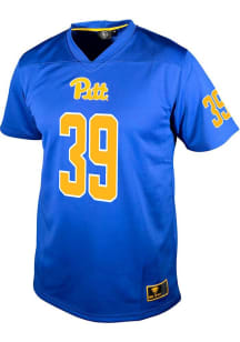 Maverick Gracio Genuine Collective Mens Blue Pitt Panthers NIL Football Jersey