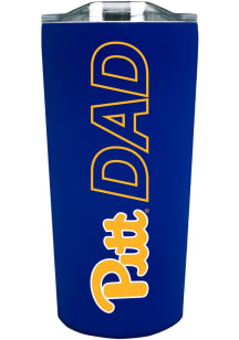 Blue Pitt Panthers 18oz Soft Touch Dad Stainless Steel Tumbler