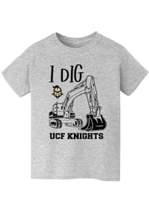 Vive La Fete UCF Knights Youth Grey Excavator Short Sleeve T-Shirt