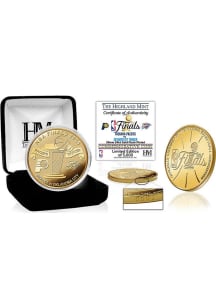 Oklahoma City Thunder 2025 Indiana Pacers Dueling Gold Coin Collectible Coin
