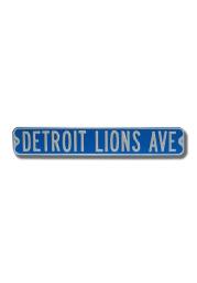 Detroit Lions Ave Street Sign