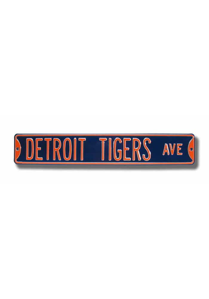 Detroit Tigers Ave Street Sign
