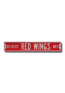 Detroit Red Wings Ave Street Sign