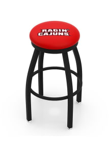 Louisiana Ragin' Cajuns Black Pub Stool - Black