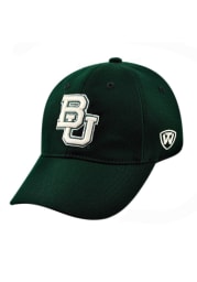 Top of the World Baylor Bears Mens Green Jock Semi- Structured Flex Hat