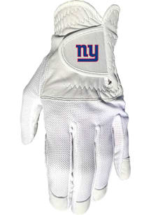 New York Giants White Cool Mesh Golf Gloves
