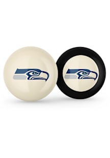 Seattle Seahawks Cue and 8 Ball Billiard Balls