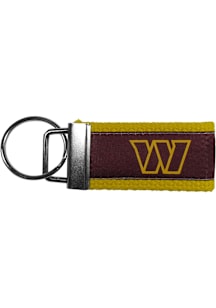 Washington Commanders Woven Keychain - Burgundy