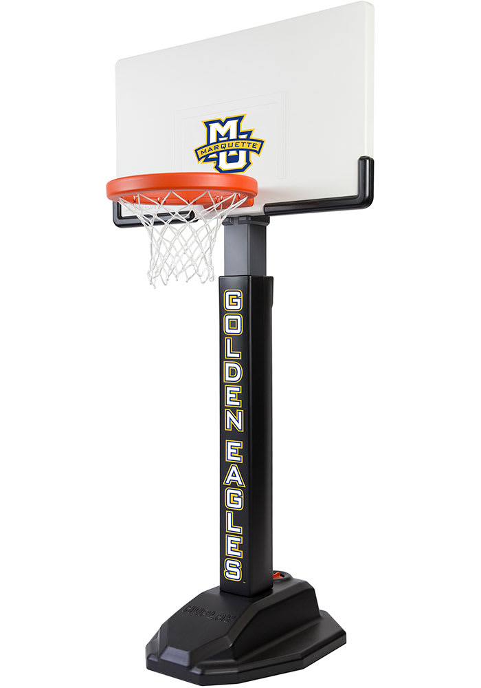 Marquette Golden Eagles Junior Adjustable Basketball Set