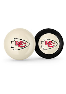 Kansas City Chiefs Cue and 8 Ball Billiard Balls