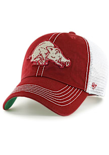 47 Arkansas Razorbacks Trawler Clean Up Adjustable Hat - Cardinal