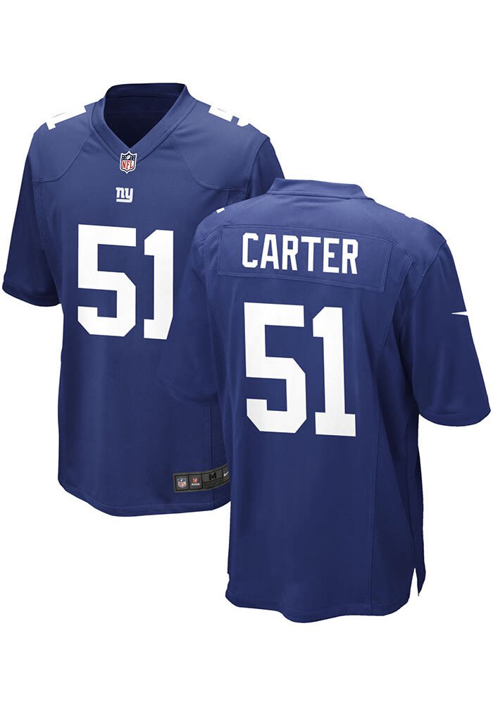 Abdul Carter New York Giants ROYAL Home Jersey 18470639