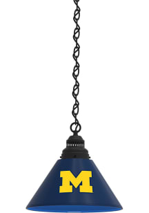 Black Michigan Wolverines Single Billiard Lamp