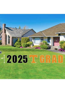 Tennessee Volunteers 2025 Grad Yard Sign - Orange
