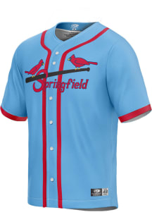 Springfield Cardinals Mens Replica Alt Jersey - Light Blue