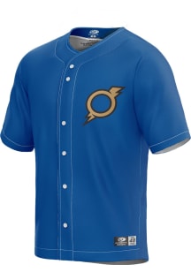 Omaha Storm Chasers Mens Replica Alternate Jersey - Blue