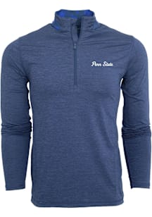 Greyson Penn State Nittany Lions Mens Navy Blue Guide Sport Long Sleeve Qtr Zip Pullover