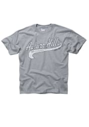 Auburn Hills Youth Grey City Tailsweep Short Sleeve T Shirt
