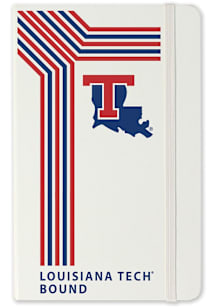Louisiana Tech Bulldogs School Bound team logo Notebook and Folder - White