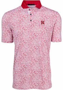 Greyson Nebraska Cornhuskers Mens Red Den of Thieves Short Sleeve Fashion Polo