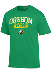 Champion Oregon Ducks Green Pill Box Grandma Jersey Short Sleeve T Shirt
