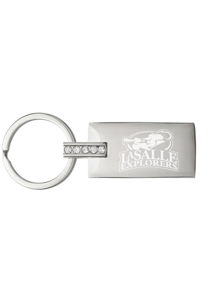La Salle Explorers Jeweled Keychain