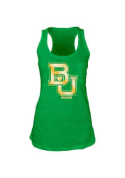 Baylor Bears Juniors Green Pocket Burn Tank Top