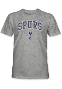 Tottenham Hotspur FC Grey Arch Mascot Short Sleeve Fashion T Shirt