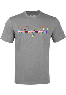 Levelwear USMNT Grey Richmond Pride 25 Short Sleeve T Shirt
