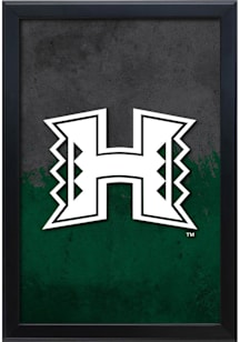 Hawaii Warriors Snap Frame LED Sign - Black