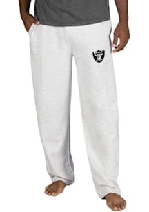 Concepts Sport Las Vegas Raiders Mens Oatmeal Mainstream Fashion Sweatpants